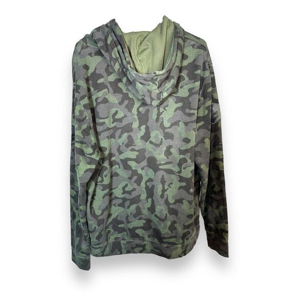 Colosseum Land of The Free Home of The Brave Camo Hoodie L NWOT - Picture 4 of 7